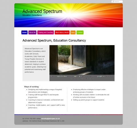 Advanced Spectrum Website