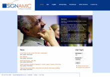Signamic Website Design
